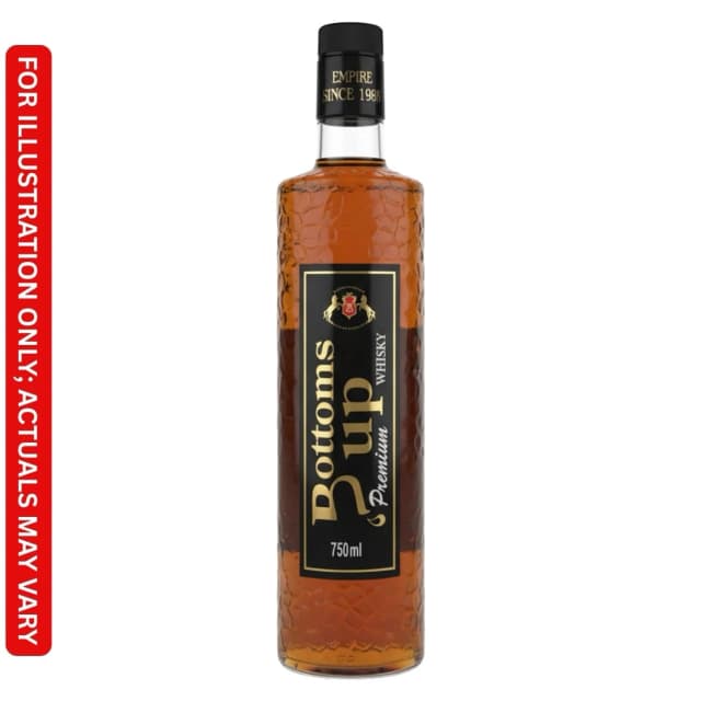 Bottoms Up Whisky Price in India | 750ml | Tasting Notes
