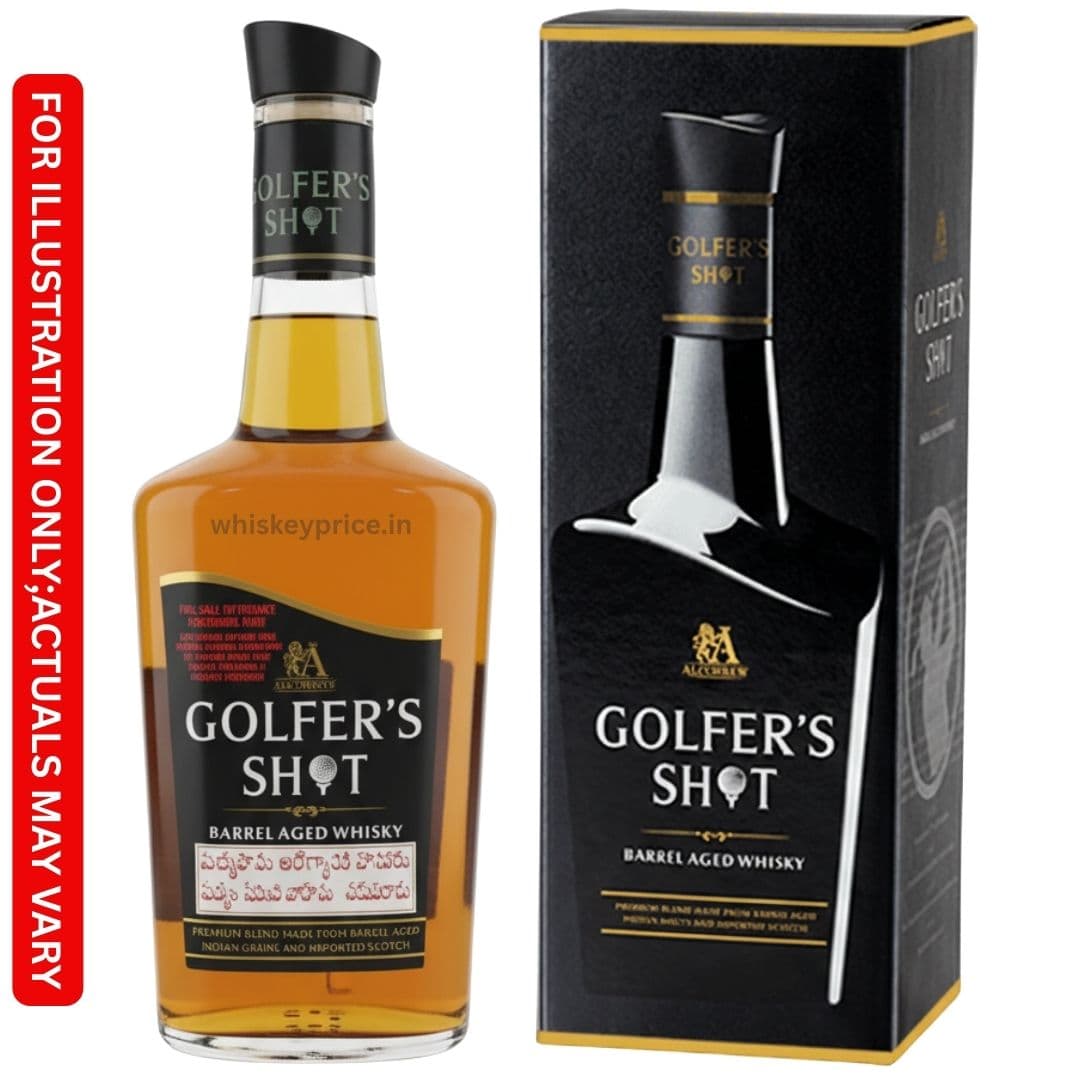 Golfer’s Shot Whisky Price in India | 750ml | Tasting Notes