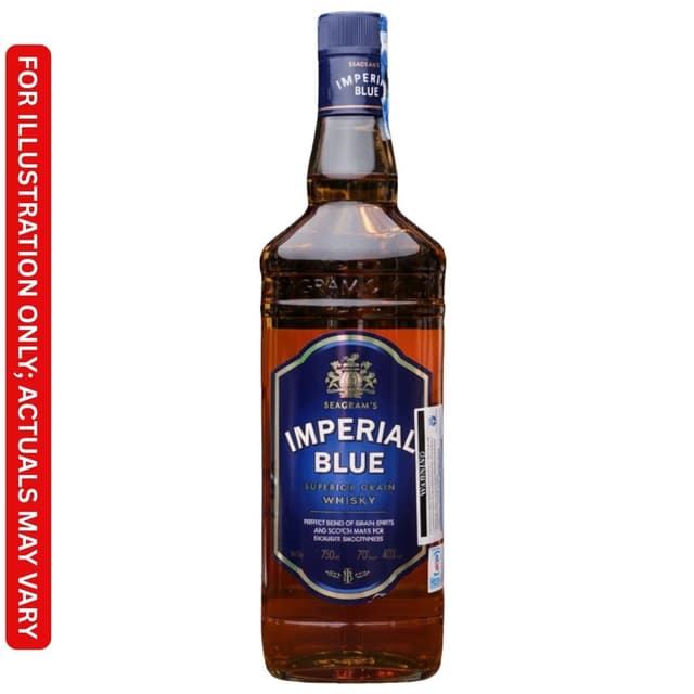 Imperial Blue Whisky Price in Kolkata | 750ml | Tasting Notes