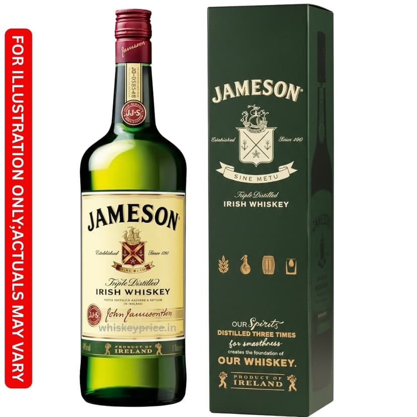Jameson Irish Whiskey price Haryana | 750ml | Tasting Notes