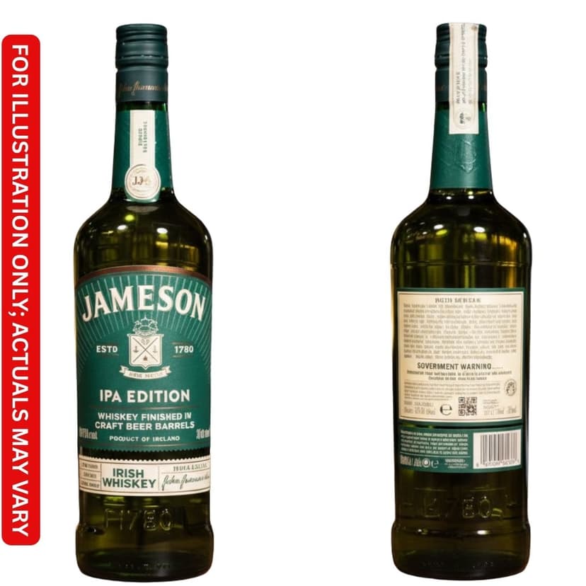 Jameson Irish whiskey price in Pune | 750ml | Tasting Notes