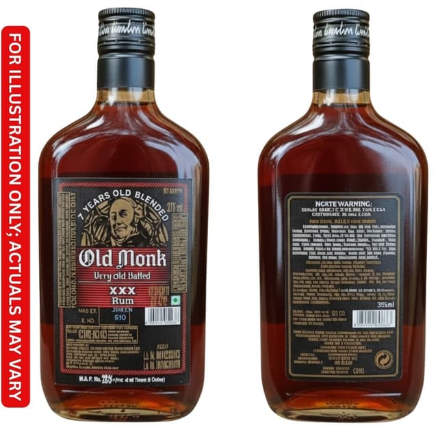 Old Monk 375ml Price | Review | Tasting Notes