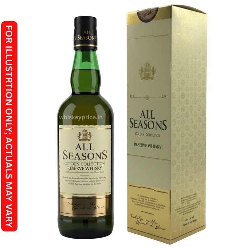 All Seasons Golden Collection Whisky Price in India| 750ml |
