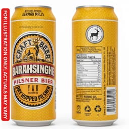 Barahsinghe Pilsner Bier Price in Delhi | 500ml | Tasting Notes