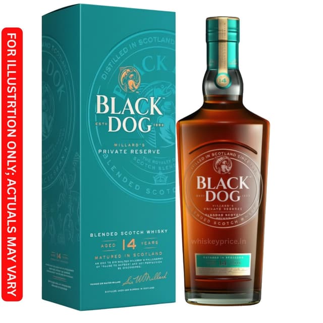 Black Dog 14 Year Old Price in Kolkata | 750ml | Tasting Notes