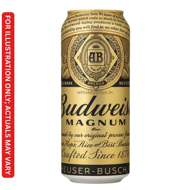 Budweiser Strong Can Beer Price in Delhi | 500ml |