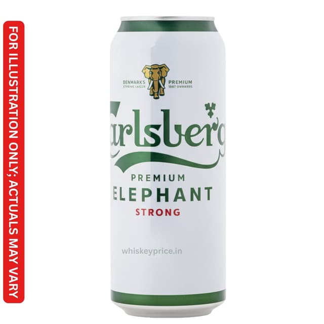 Carlsberg Elephant Strong Beer Price in Delhi | 500ml |