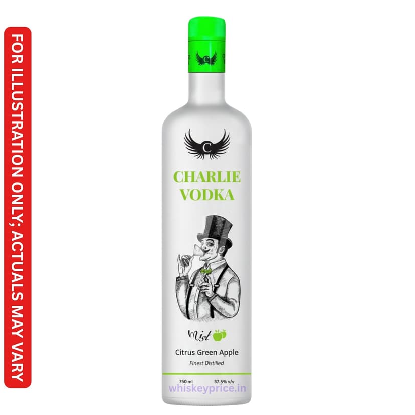 Charlie Mist Citrus Green Apple Vodka Price in Delhi | 750ml |