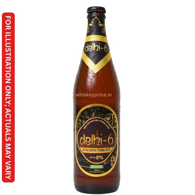 Delhi-6 Ultra Super Strong Beer Price in Delhi | 650ml |