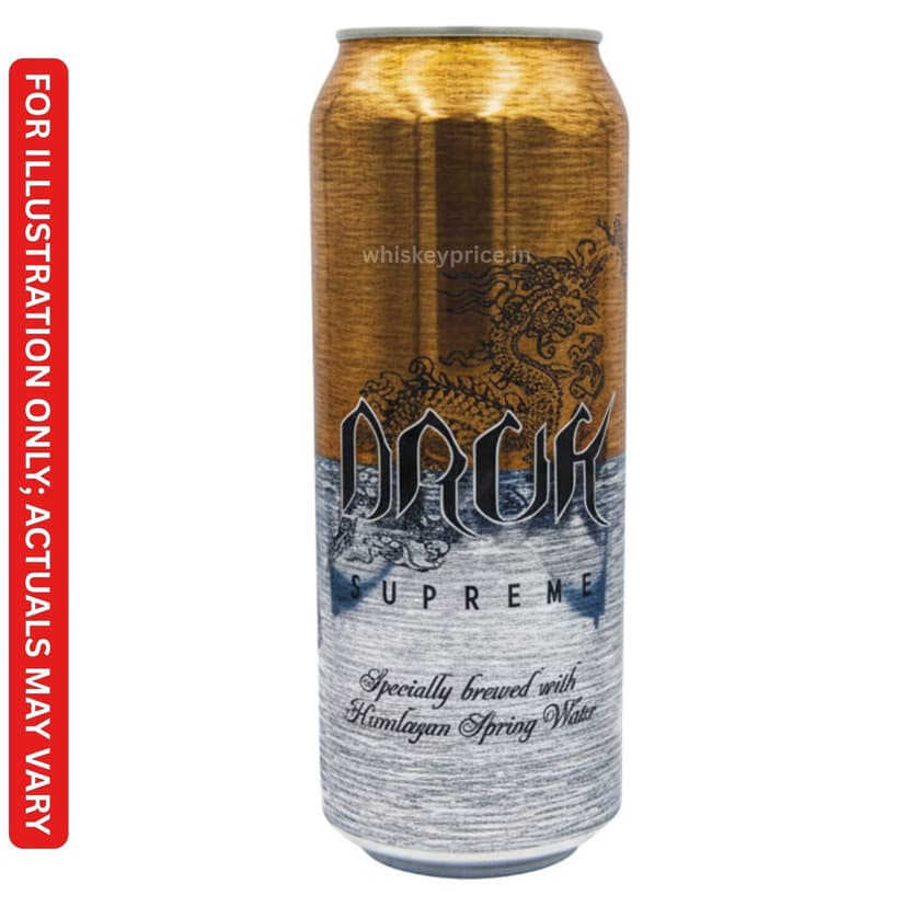 Druk Supreme Premium Lager Price in Delhi | 500ml |