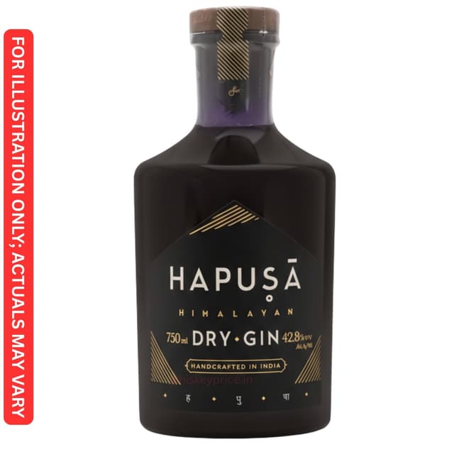 Hapusa Himalayan dry gin price Mumbai| Review | Tasting Notes