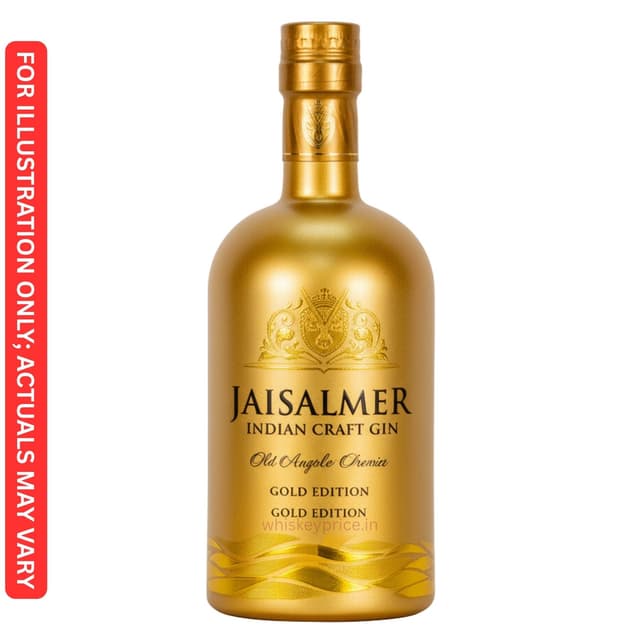 Jaisalmer Gold Edition Gin price India| Review | Tasting Notes