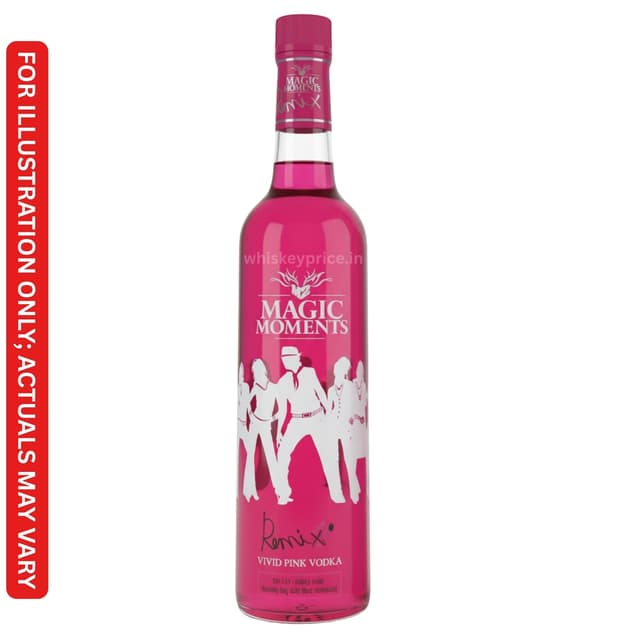 Magic Moments Remix Radiant Pink Vodka Price in Delhi | 750ml |
