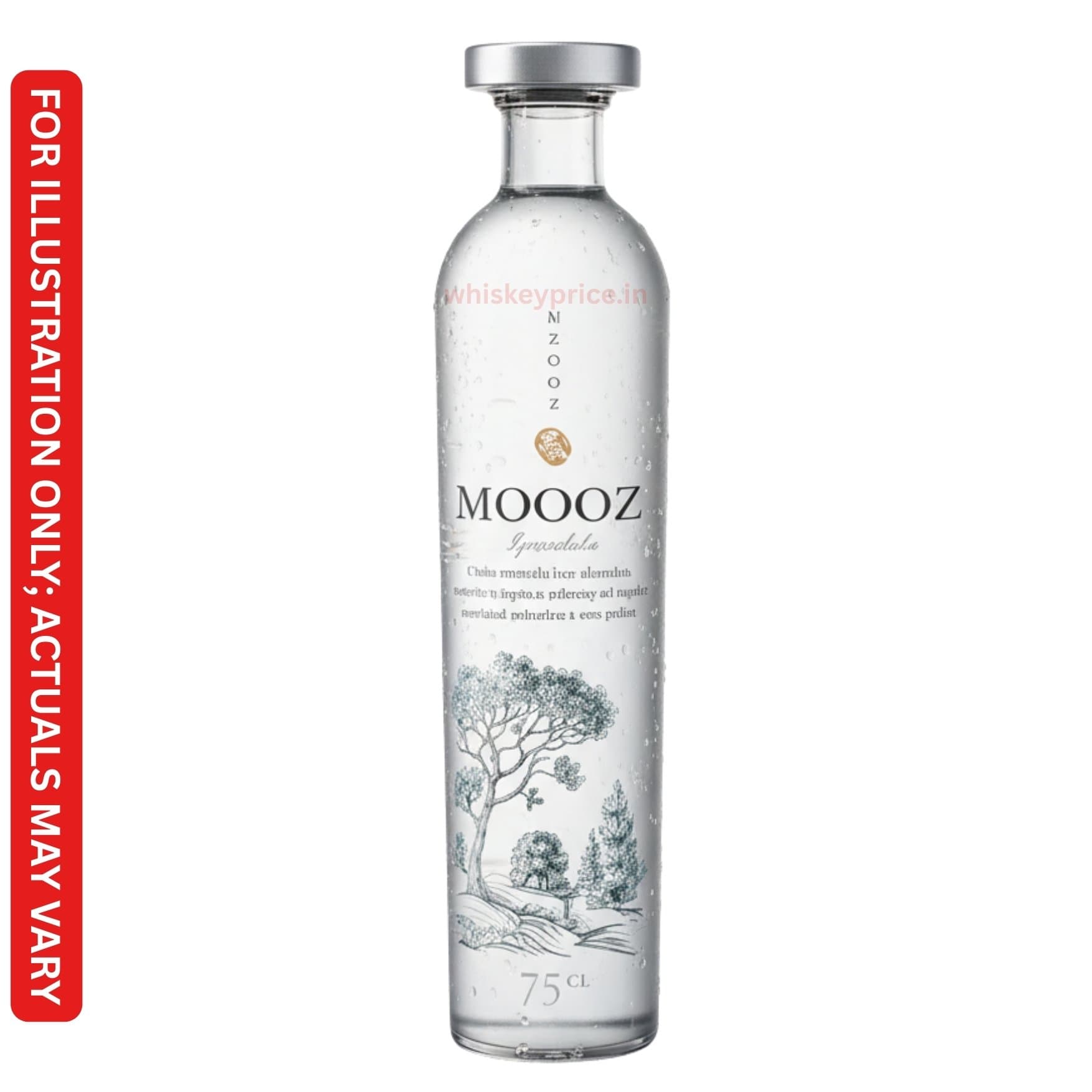Mooz Sparkle Vodka Price in Delhi | 750ml | Tasting Notes