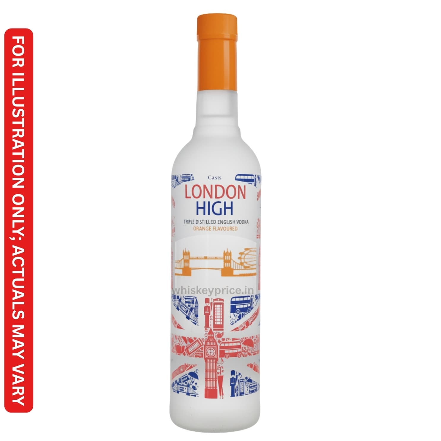 Oasis London Orange Vodka Price in Delhi | 180ml |
