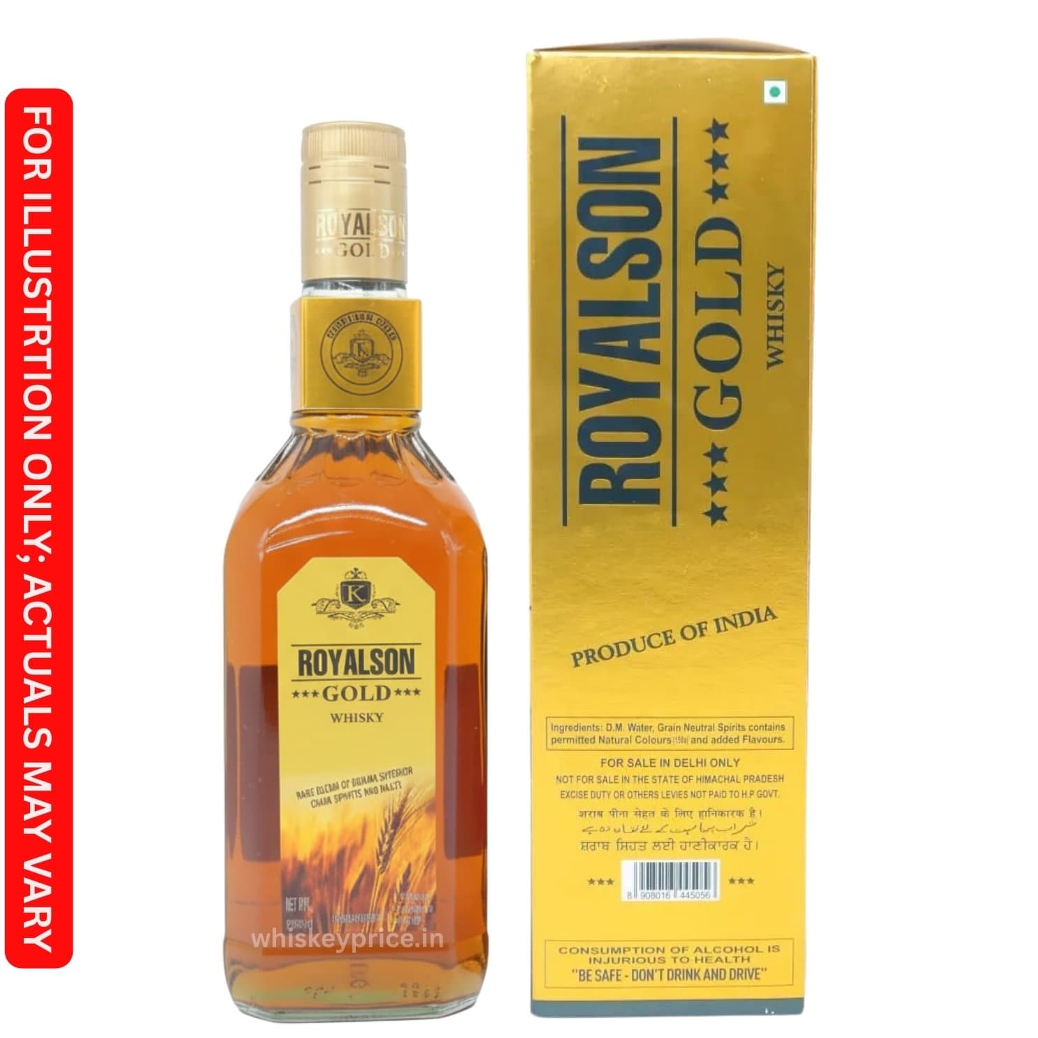 Royalson Gold Whisky Price in India  | 750ml | Tasting Notes