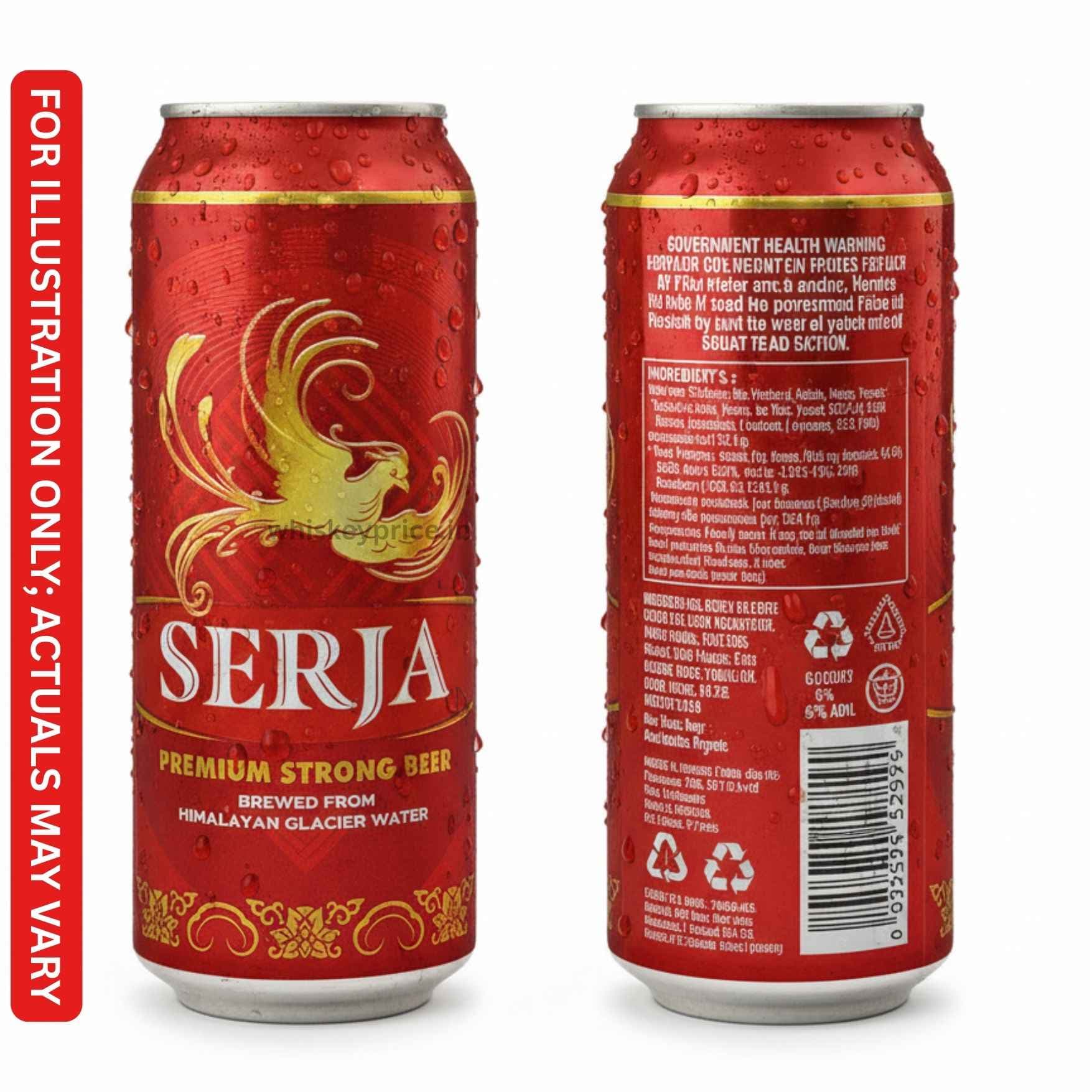 Serja Premium Strong Beer Price in Delhi | 500ml | Tasting Notes