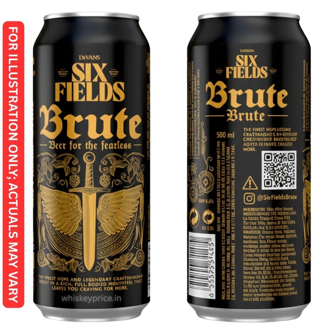 Six Fields Brute Price in Delhi | 330ml | 550ml | Tasting Notes |