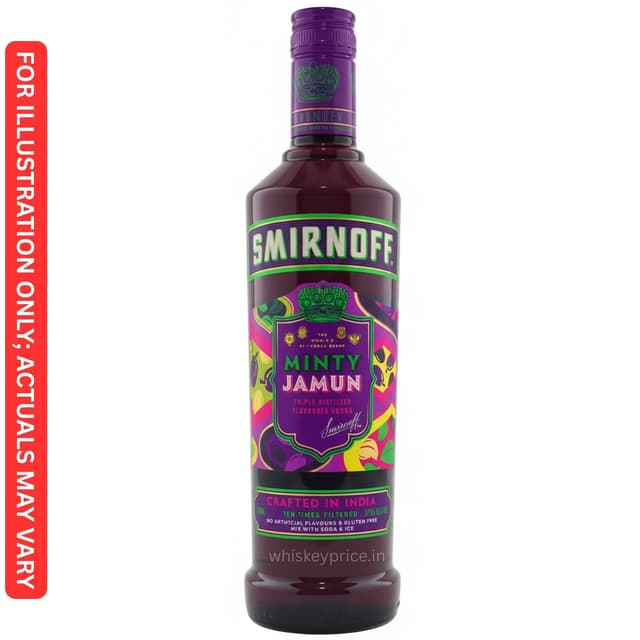Smirnoff Minty Jamun price Mumbai | Review | Tasting Notes