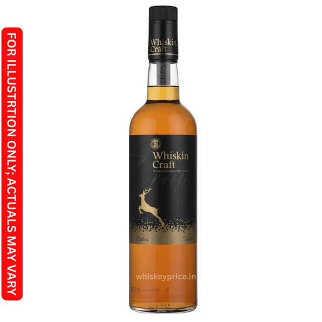 Whiskin Craft Superior Gold Reserve Whisky Price in India | 750ml