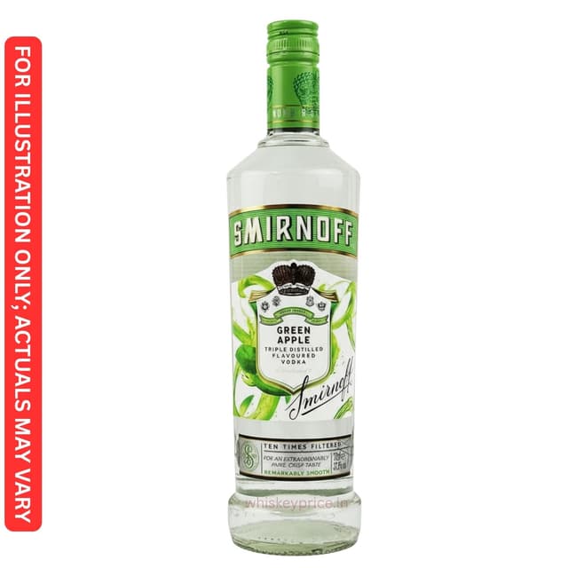 Smirnoff Green Apple price in Punjab | Review | Tasting Notes
