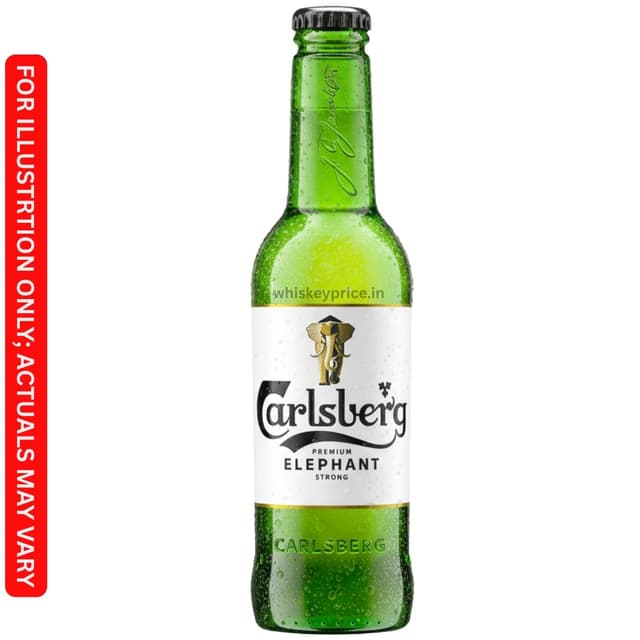Carlsberg Elephant Premium Pilsner Beer price in Kolkata | 650ml |