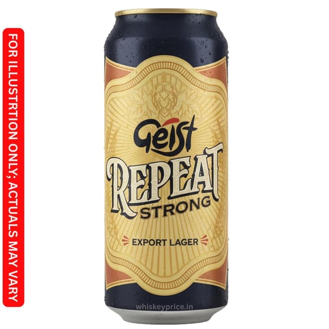 Geist Repeat Strong Beer Price in Kolkata | 500ml | Tasting Notes
