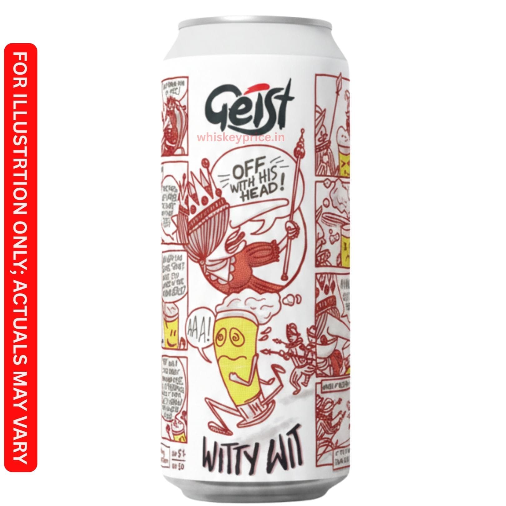Geist Witty Wit Beer Price in Kolkata | 500ml | Tasting Notes