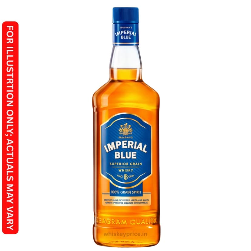 Imperial Blue Whisky price in Kolkata | 750ml | Tasting Notes