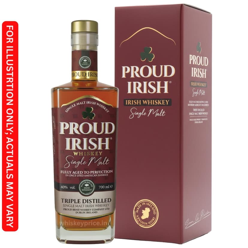 Proud Irish Aged Whiskey price in Kolkata | 700ml | Tasting Notes