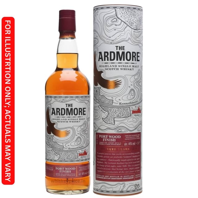 Ardmore 12 Year Old Port Wood Finish price in Kolkata | 700ml |