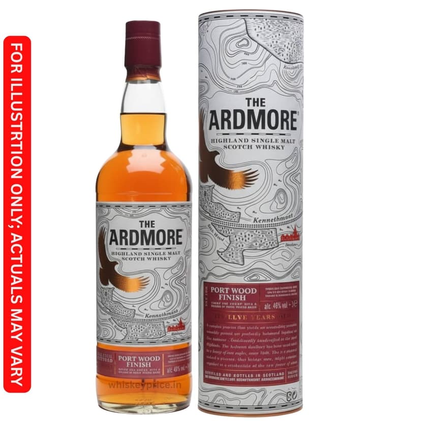 Ardmore 12 Year Old Port Wood Finish price in Kolkata | 700ml |
