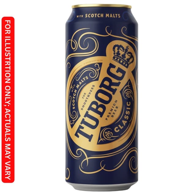 Tuborg Classic Scotch Malt Beer Price in Kolkata | 500ml |