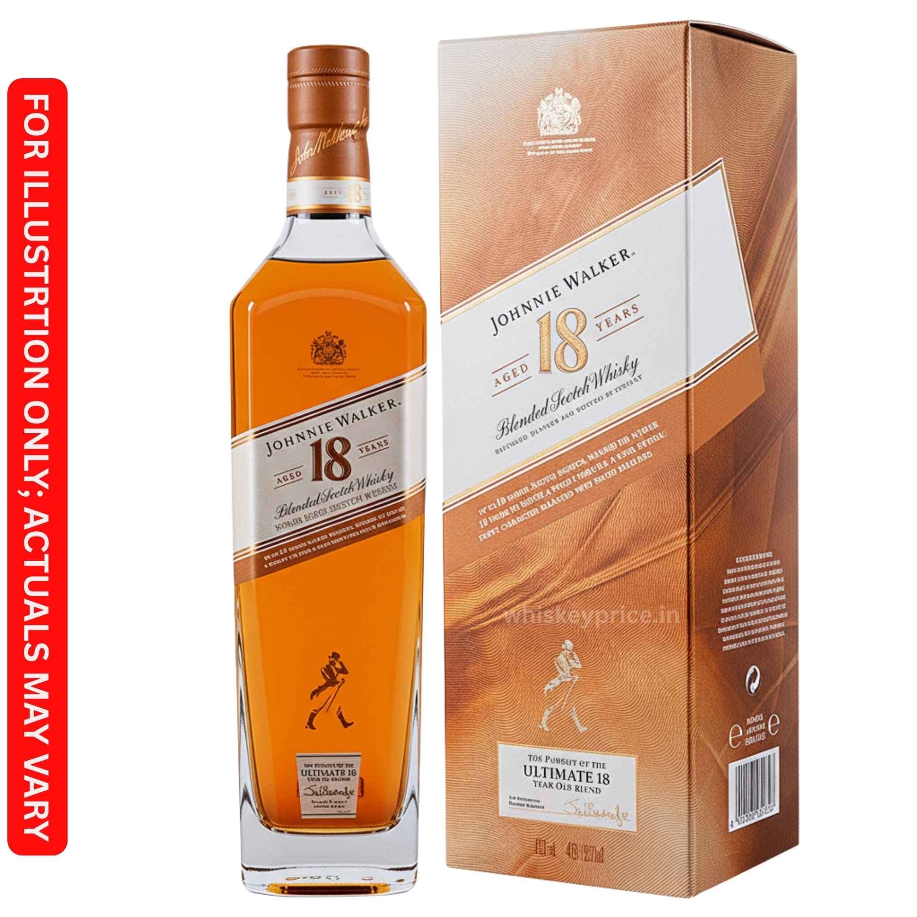 Johnnie Walker 18 YO Whisky Price in Kolkata | 750ml |